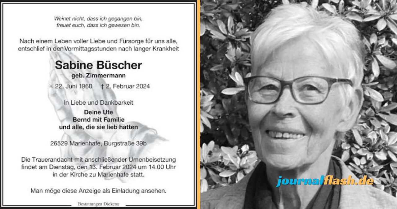 sabine pistorius traueranzeige